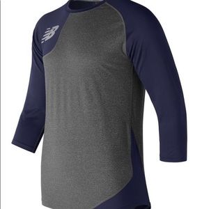 New Balance baseball 3/4 sleeves